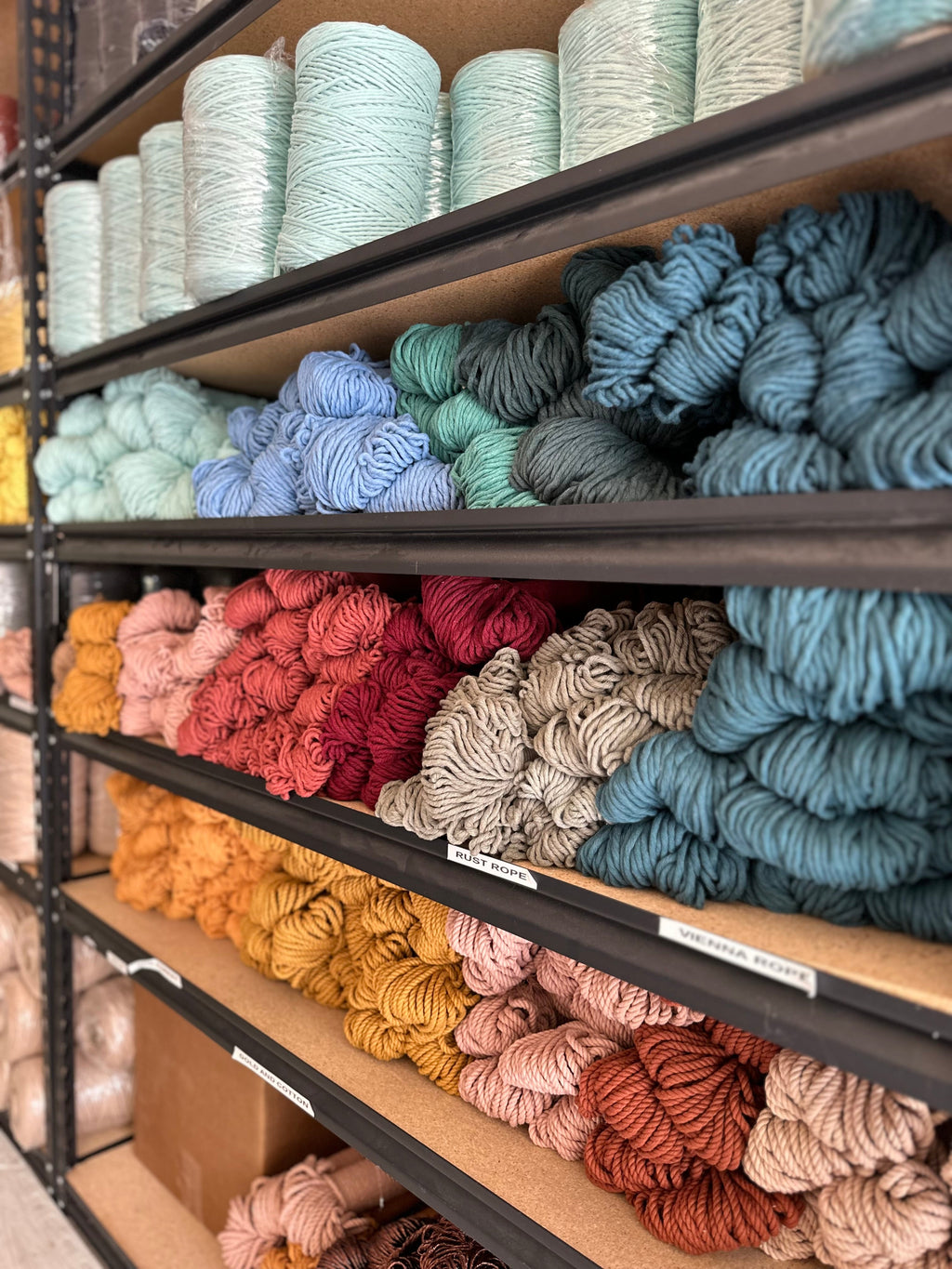 3mm 200ft Colored Cotton Hanks